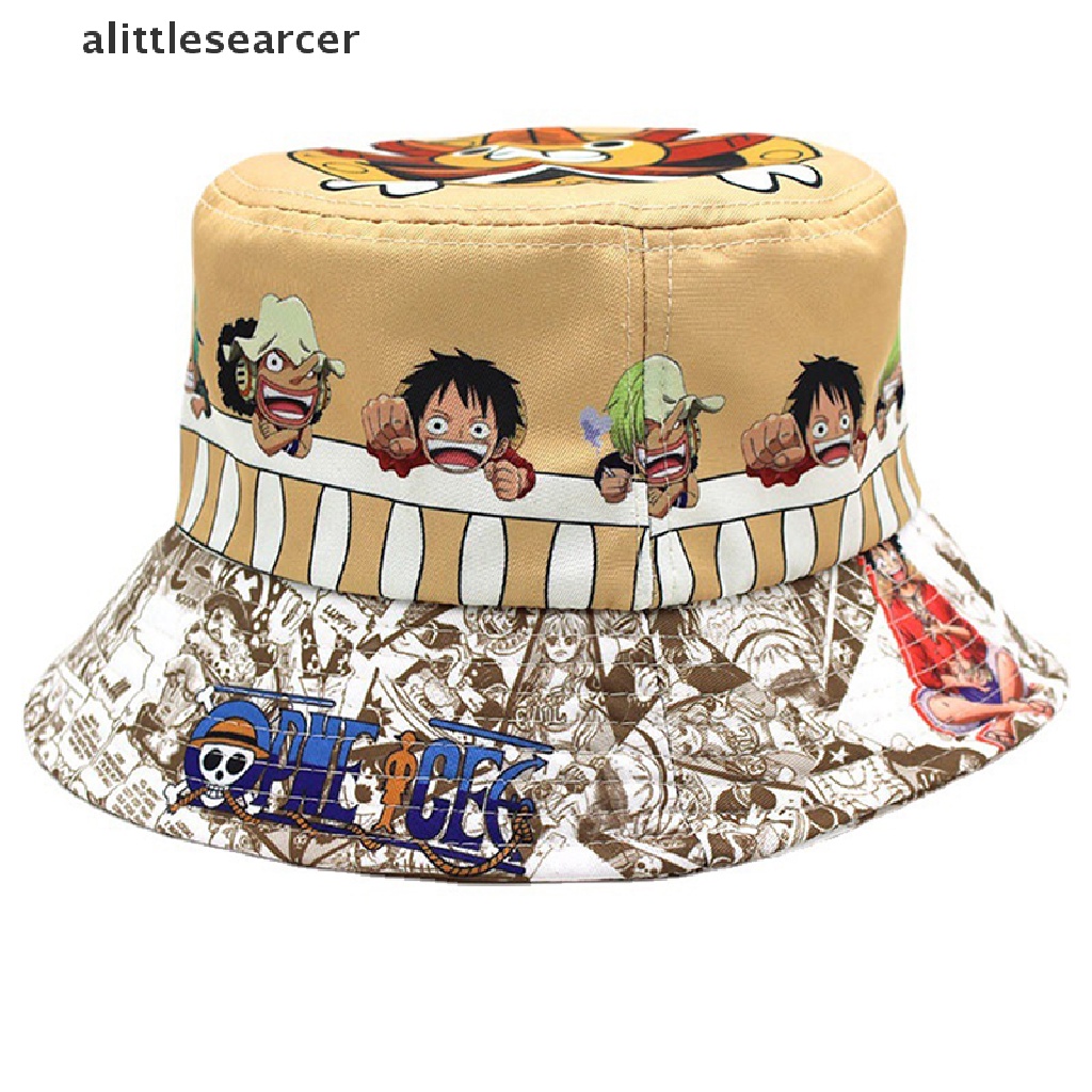 Nón Tai Bèo Chống Nắng In Họa Tiết Hoạt Hình One Piece Thời Trang Cho Nam Và Nữ