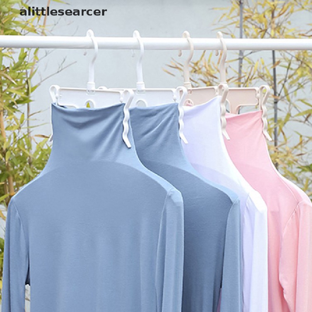 Móc Nhựa Treo Quần Áo Có Kẹp Xoay 360 Độ Tiện Dụng° Áo Hoodie Cổ Lọ Thời Trang Cá Tính