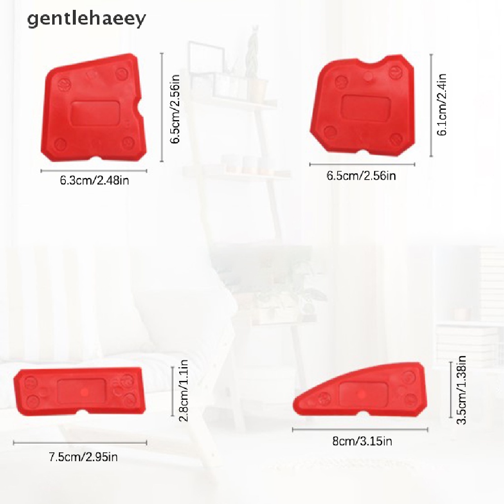 4 Dụng Cụ Cạo Chất Liệu Silicone Dùng Cho Cửa Sổ