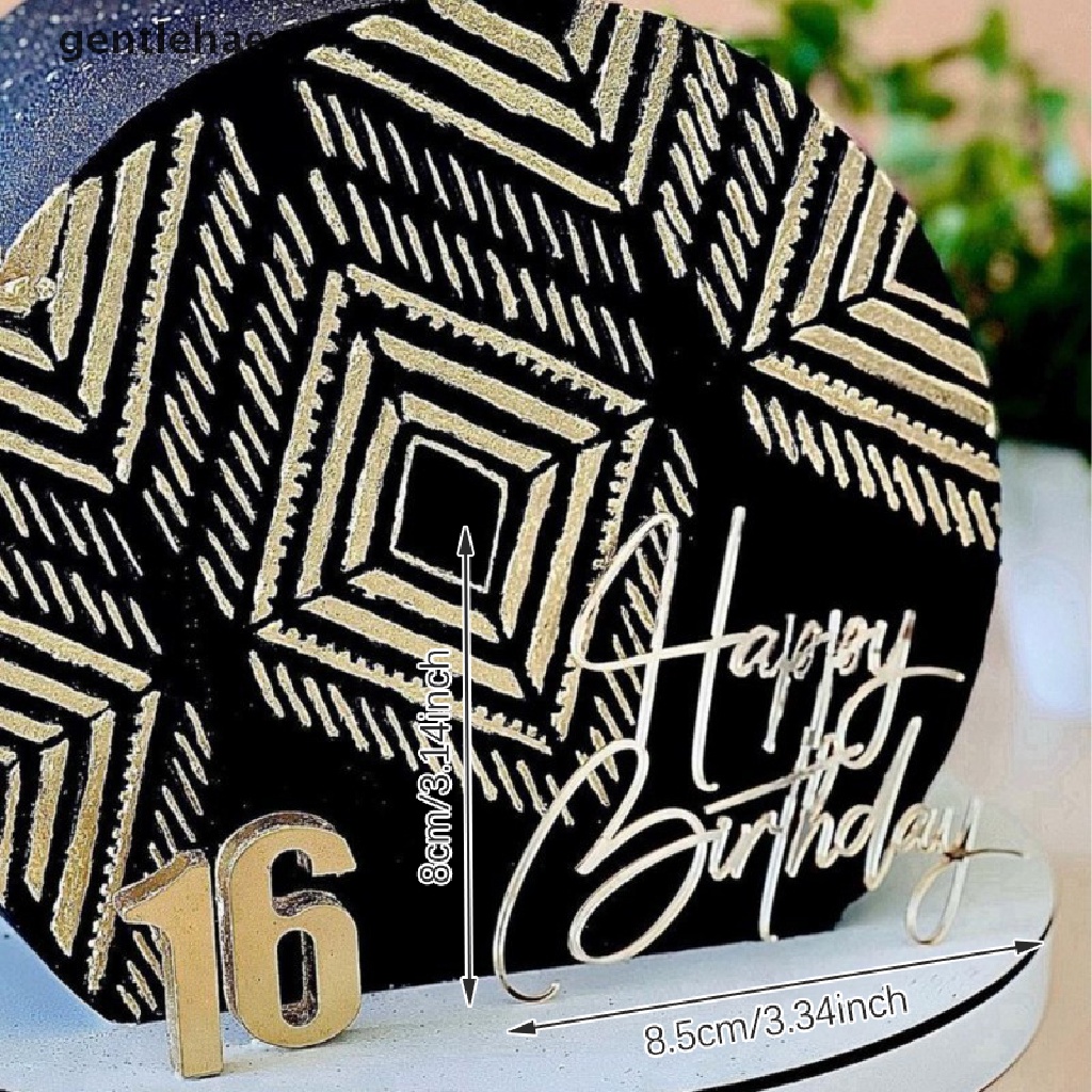 1 Que Cắm Trang Trí Bánh Sinh Nhật / Cupcake Lấp Lánh