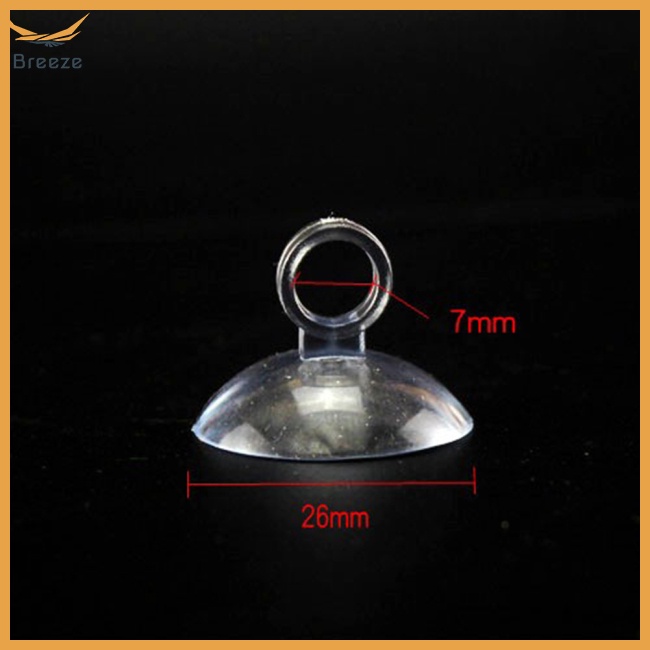 Cốc Hút Trong Suốt Nhiều Kích Cỡ Chuyên Dụng Cho Bể Cá