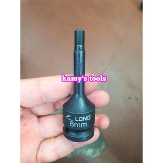 Tuýp lú đầu lục giác 1/2 inch dài 78mm H4 H5 H6 H7 H8 H10 H12 H13 H14 H15 H16 H17 H18 H19
