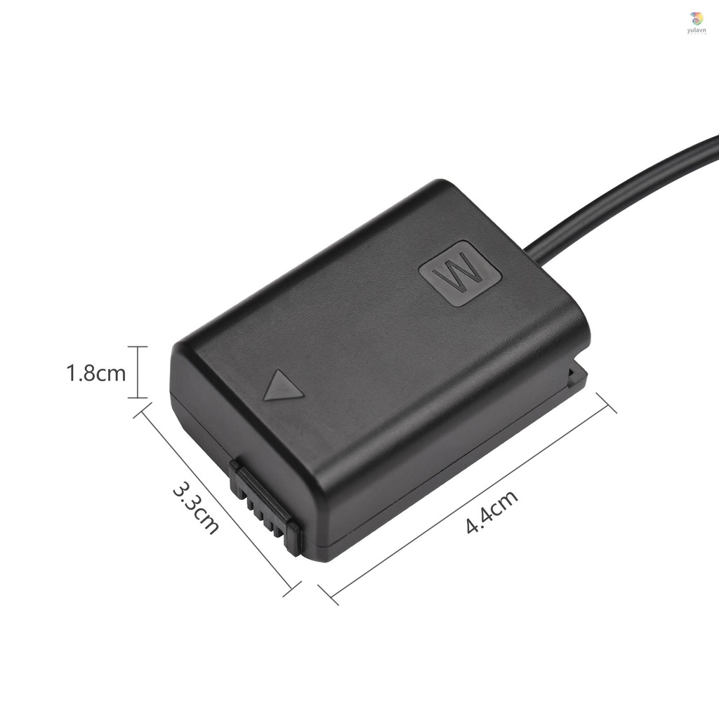 Dây Cáp PD USB Type-C NP-FW50 A7S2 A7S A7 II RII A7M2 A6000 A6300 A6500 A7000