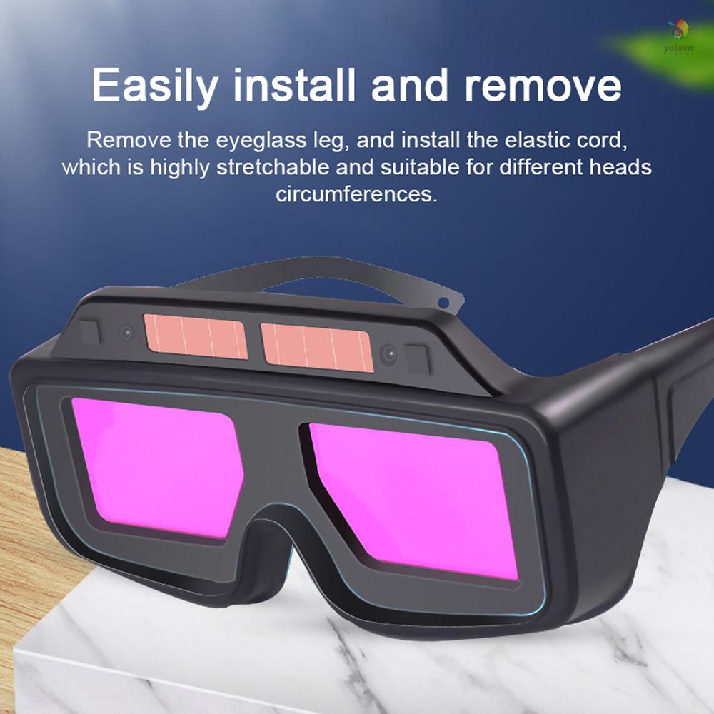 Kính Bảo Hộ Chống Lóa Màu Sắc Thay Đổi Chuyên Dụng Cho Thợ Hàn Argon Arc