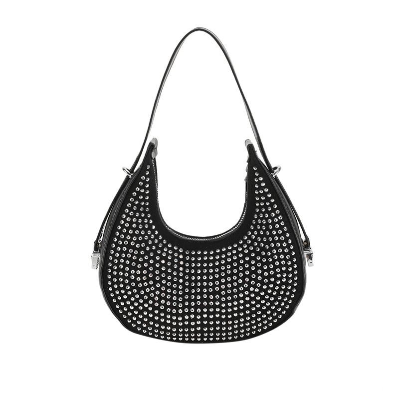 Túi Xách Đeo Vai Mini Đính Đá Thời Trang Mùa Xuân 2023 Cho Nữ