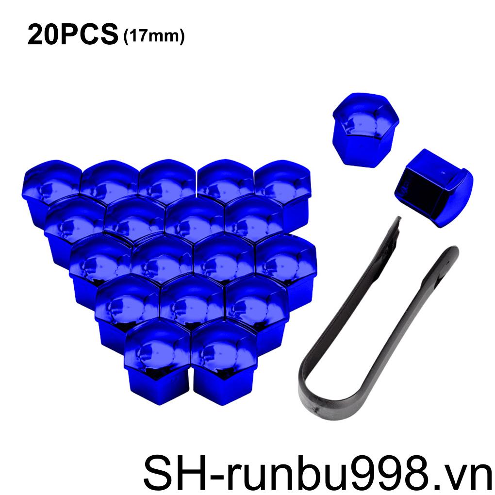 Bộ 20 Nắp Đậy Trục Bánh Xe Hơi Chống Bụi Bẩn Tiện Dụng