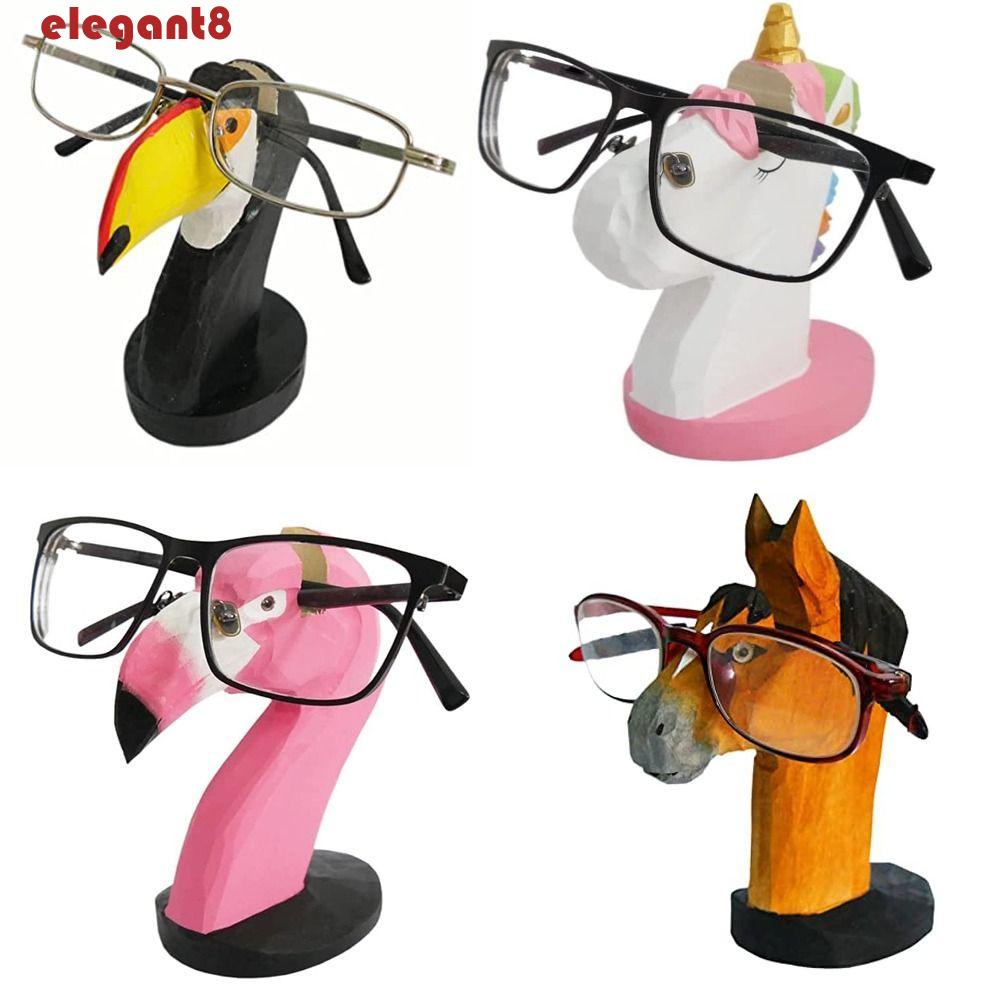 Giá Đỡ Mắt Kính Bằng Gỗ Hình Động Vật Độc Đáo Trang Trí Nhà Cửa / Văn Phòng