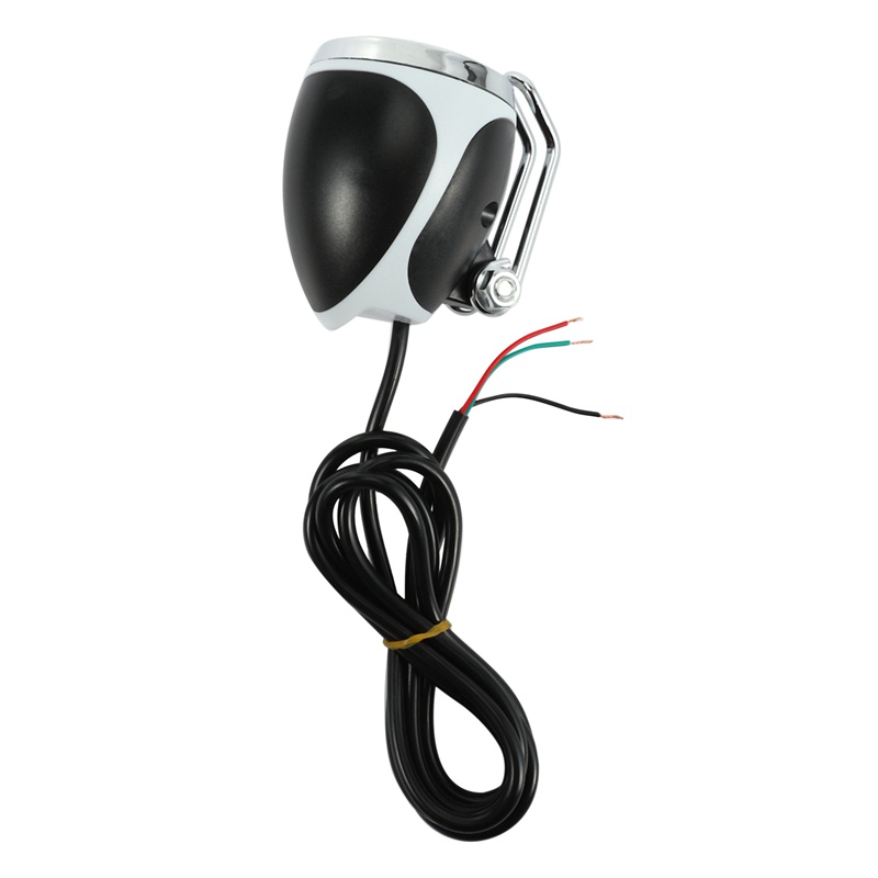 Đèn Pha LED Ebike 24V36V48V Có Còi Gắn Xe Đạp Leo Núi