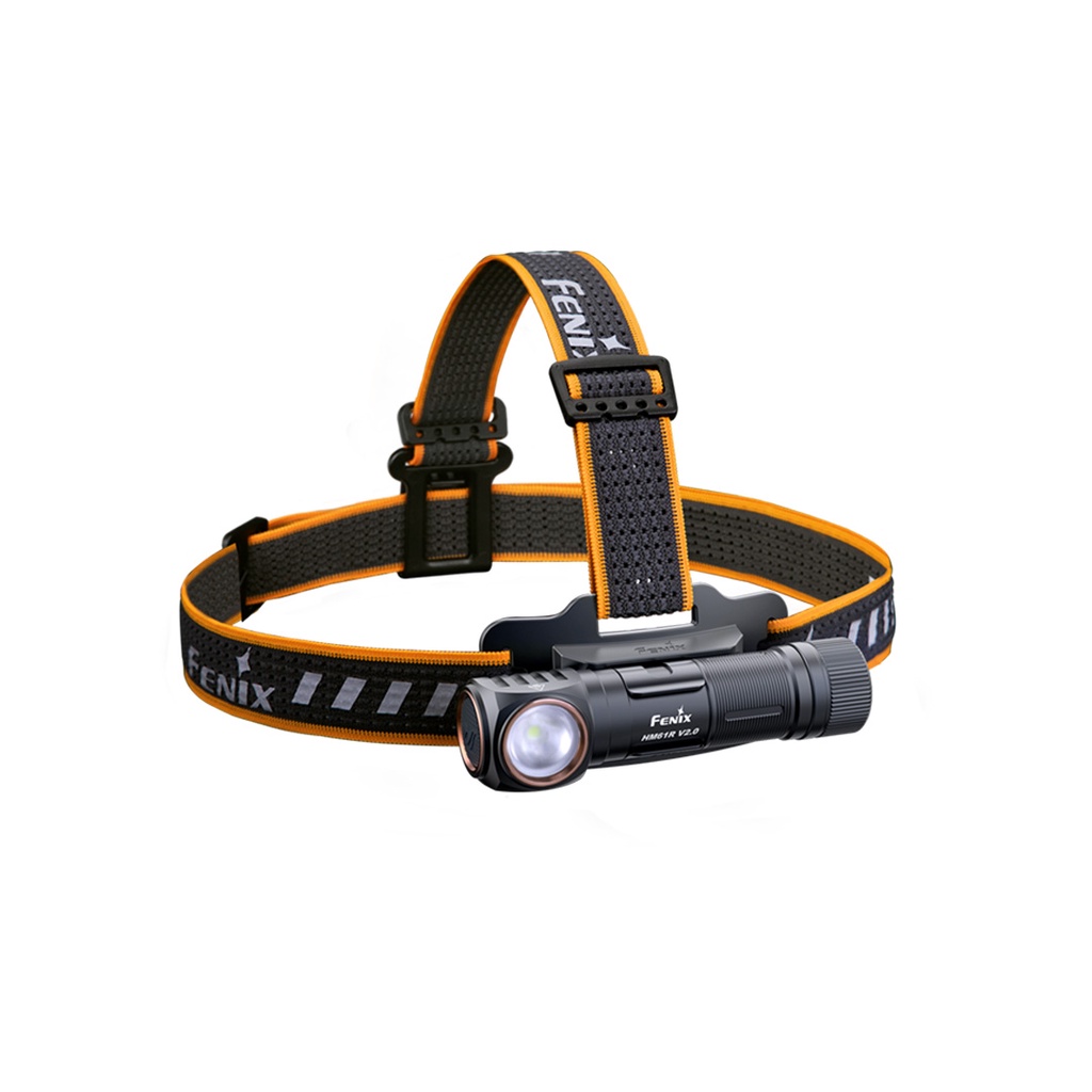 Đèn pin đội đầu FENIX HM61R V2.0 độ sáng 1600 lumen tầm chiếu xa 162m pin 18650 sạc nam châm