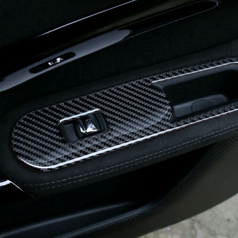 Set 4 Miếng Dán Trang Trí Bảng Công Tắc Cửa Sổ Xe Hơi Mini Countryman F60 2017-2020