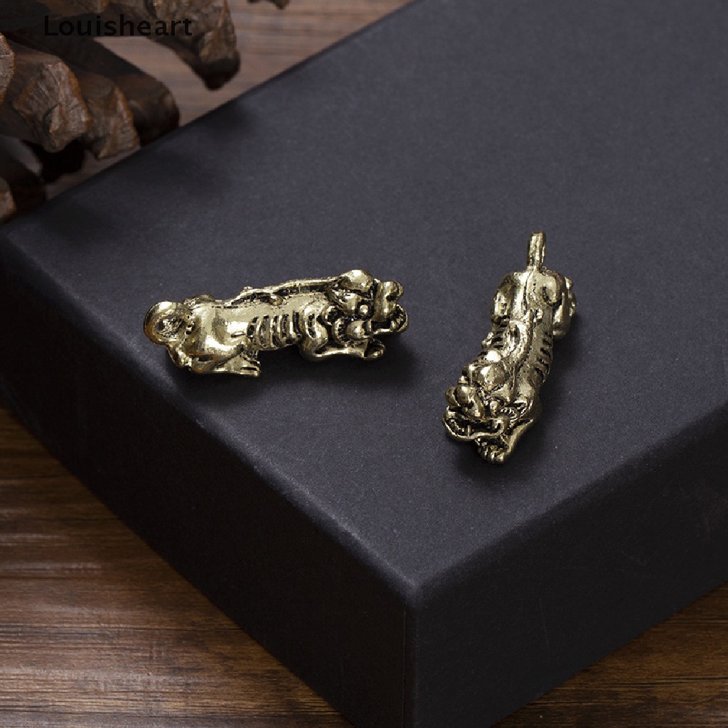 Móc Chìa Khóa Bằng Đồng Thau May Mắn Phong Thủy Hiệu Louisheart