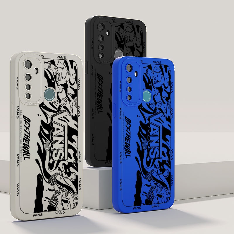 Ốp Điện Thoại TPU Dẻo Họa Tiết Logo vans Cho Realme 5 5i 5s 6s 6 10 8 4G / 5G pro 7i 8i 9i V13 C2 C3 C17 A1K Narzo 50