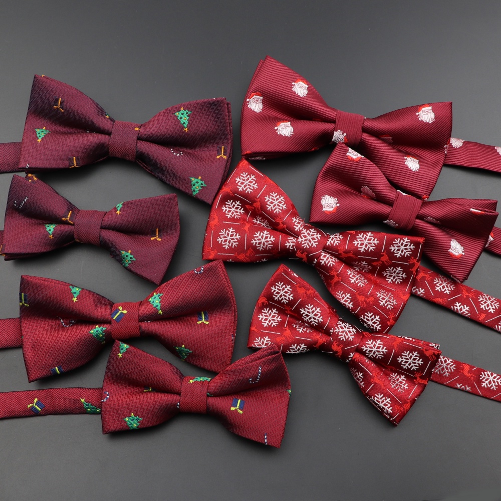 Nơ Đeo Cổ Chủ Đề Giáng Sinh Cho Người Lớn Và Trẻ Em