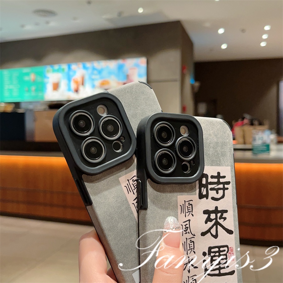 Ốp Điện Thoại TPU Mềm Chống Rơi In Chữ Be In Good Luck Cho IPhone 14 13 12 11 Pro Max X XR Xs Max 8 7 Plus SE 2020