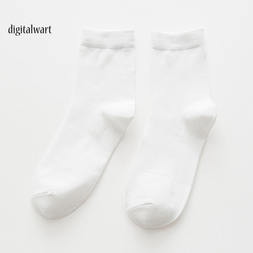 Kỹ Thuật Số| Set 5 Đôi Vớ Thể Thao Thấm Hút Mồ Hôi Màu Sắc Đơn Giản Dành Cho Nam