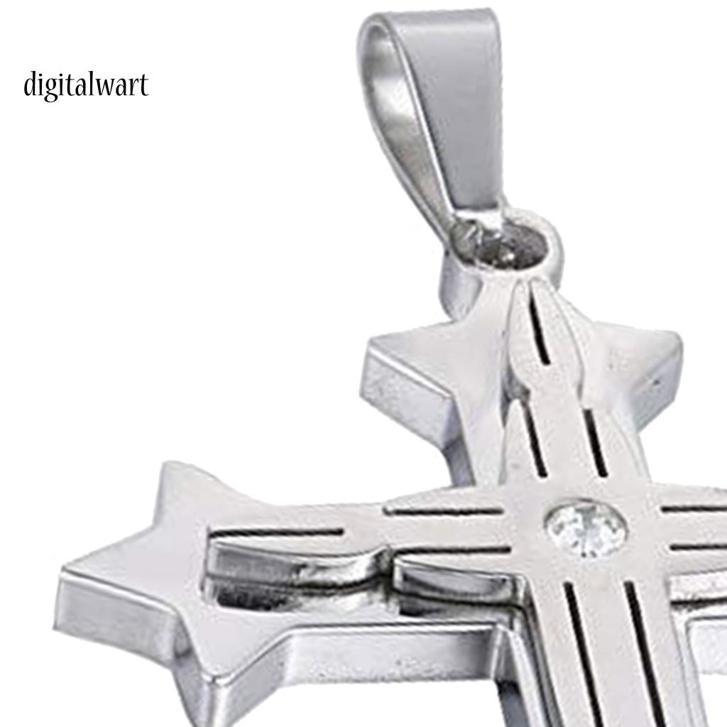 Kỹ Thuật Số| Vòng Cổ Choker Mặt Thánh Giá Màu Sắc Đơn Giản Phong Cách Cổ Điển