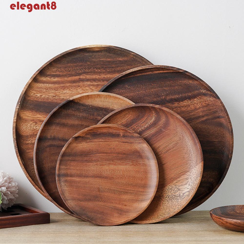 1 Dĩa Gỗ Phong Cách Vintage Sang Trọng