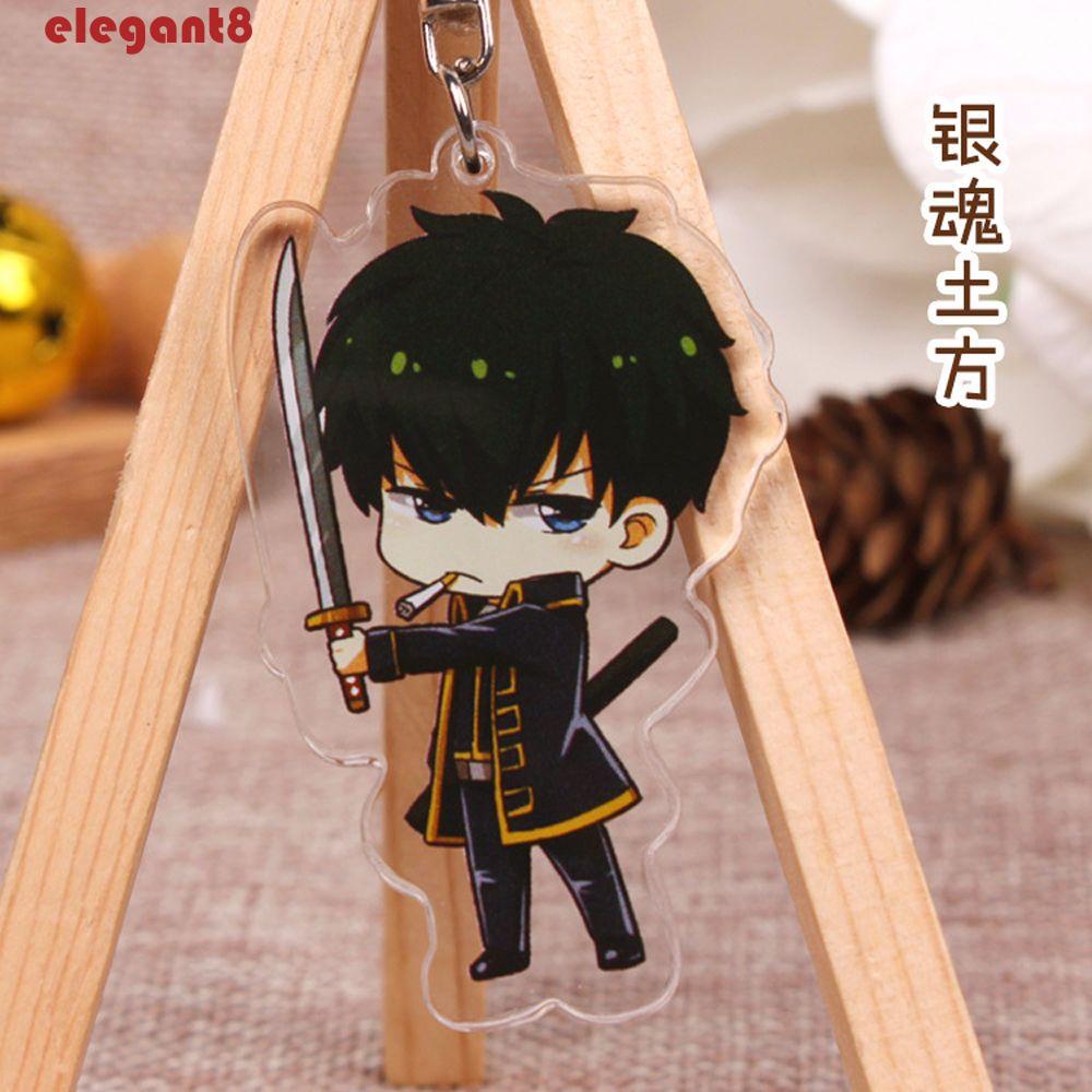 Móc Khóa Xe Hơi Họa Tiết Hoạt Hình GINTAMA Thanh Lịch