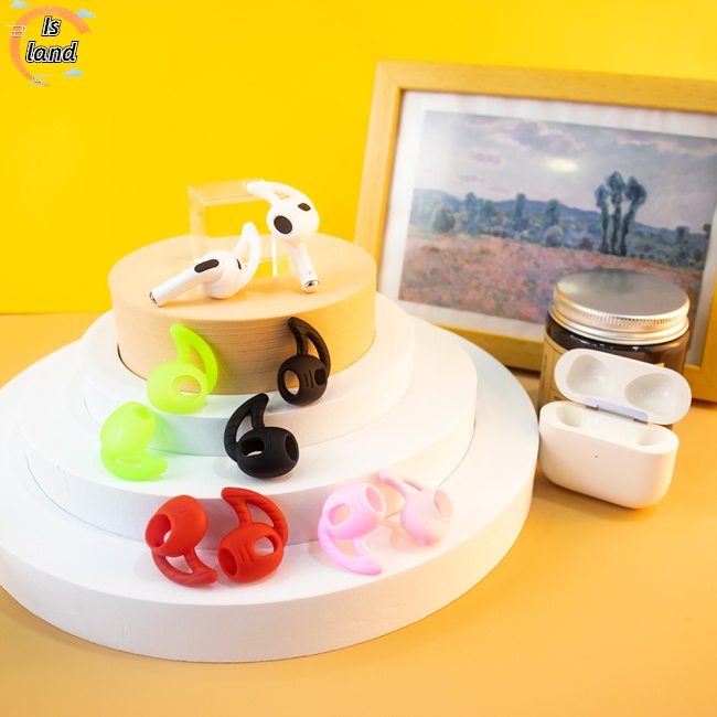 Vỏ Bảo Vệ Hộp Sạc Tai Nghe Airpods (3rd Gen) Bằng Silicon Chống Thất Lạc Tiện Dụng Cho 2021