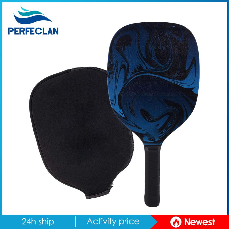 [Perfeclan] Vợt Bóng Pickleball Có Vỏ Bọc Dây Kéo Gọn Nhẹ Đầu Cao