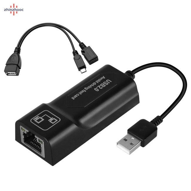 Bộ Chuyển Đổi Kết Nối Mạng Lan Ethernet Usb Tự Động Tương Thích Với Tv 3 / Stick Gen 2 / 2