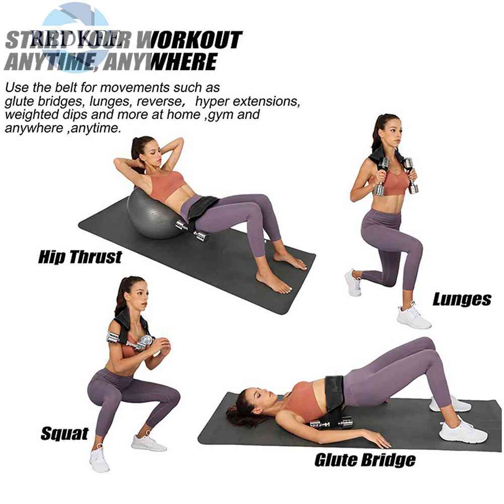 Đai Đeo Hông Hỗ Trợ Nâng Tạ Tiện Dụng