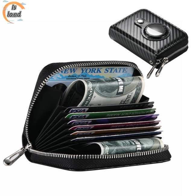 [IS] Ví Gập Thông Minh Cỡ Lớn Đựng Thẻ Tín Dụng Định Vị Tiền Mặt Chống Thất Lạc