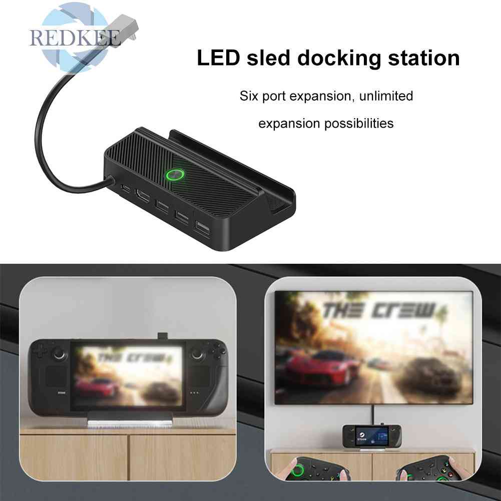 Giá Đỡ Hub Usb 2.0 Type-C Cho Bảng Điều Khiển Hơi Nước