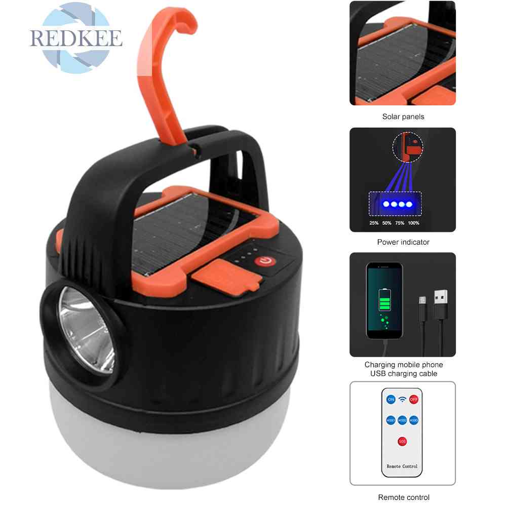 Đèn LED Cắm Trại Kèm Điều Khiển Từ Xa