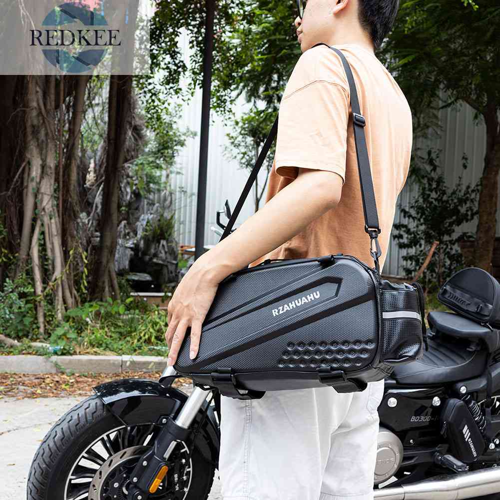 Túi Đựng Đồ Gắn Yên Sau Xe Đạp Phản Quang Ban Đêm Tiện Dụng