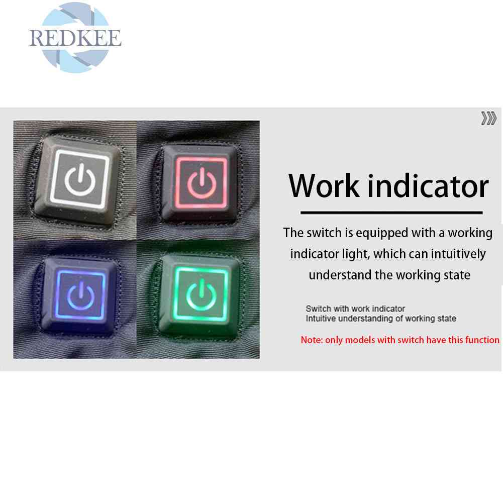 Set 2 Găng Tay Giữ Ấm 3 Tai Bằng Điện Có Thể Điều Chỉnh Tiện Lợi Khi Đi Xe Đạp