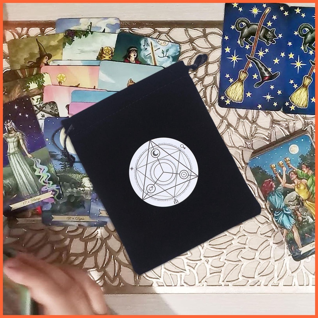 Túi Dây Rút Đựng Thẻ Bài Tarot 4.72x Tiện Dụng