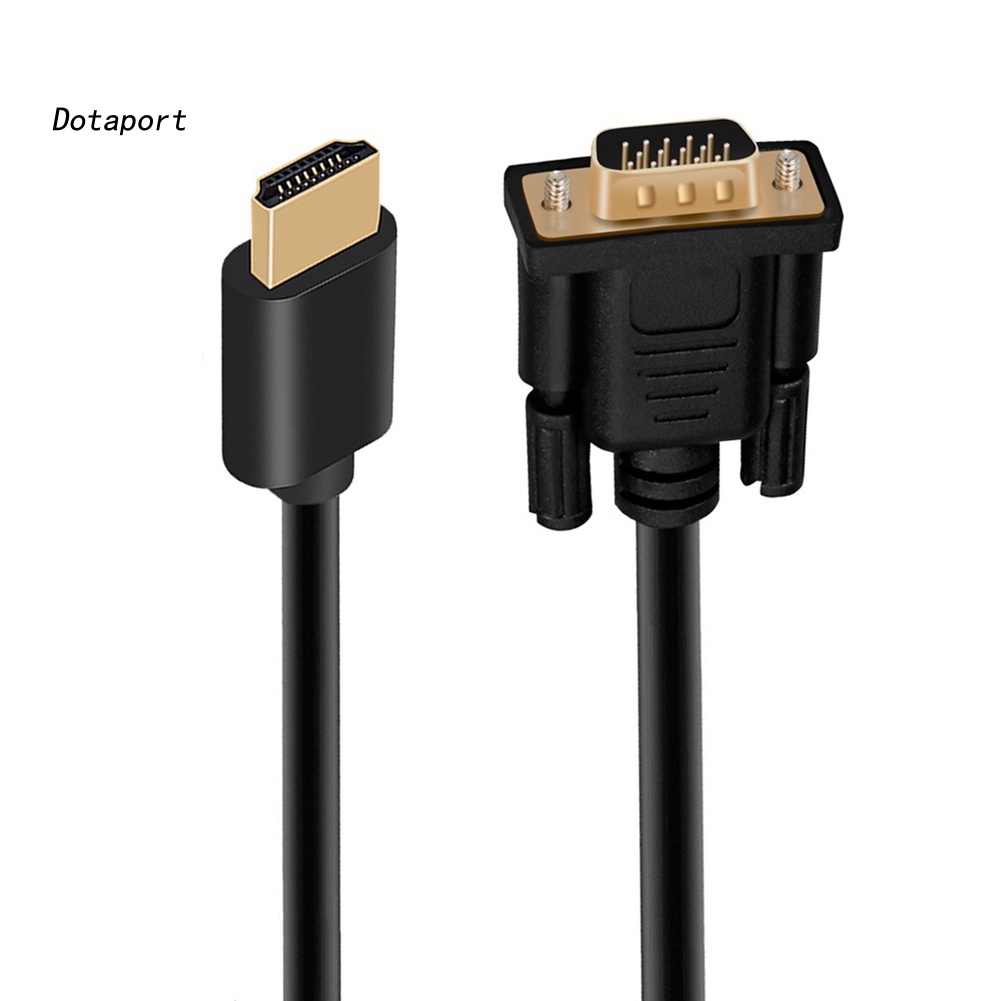 Cáp Chuyển Đổi HDMI Sang VGA Cho Máy Tính / Máy Chiếu