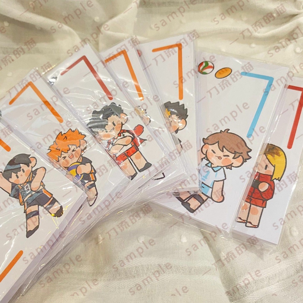 Haikyuu!! Sticky Notes Trang chủ Can Be Pasted