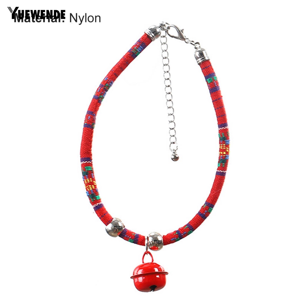 Vòng Cổ Nylon Có Chuông Thời Trang Cho Thú Cưng