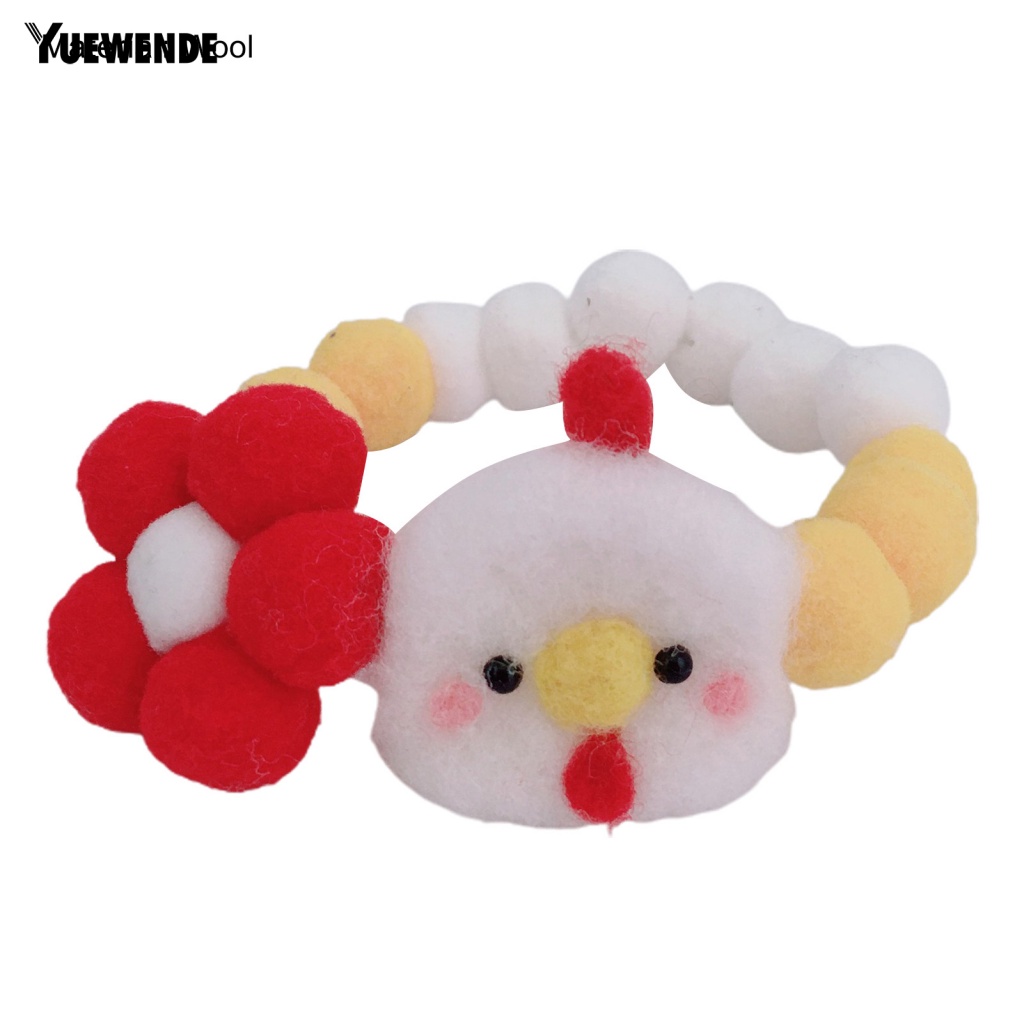 Vòng Cổ Gắn Quả Bông Mềm 3 Kích Cỡ Cho Thú Cưng