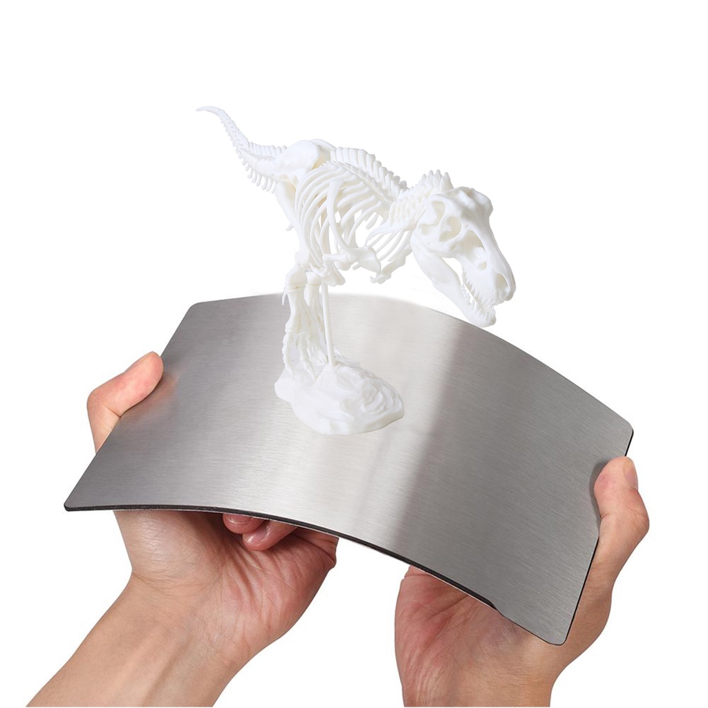 Tấm Thép Lò Xo Có Nam Châm Linh Hoạt Cho Máy In 3D SLA / DLP Resin Elegoo Saturn 196x126mm