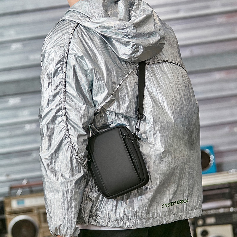 Túi Đựng Điện Thoại Đeo Vai Bằng Vải Oxford Chống Nước Dành Cho Nam