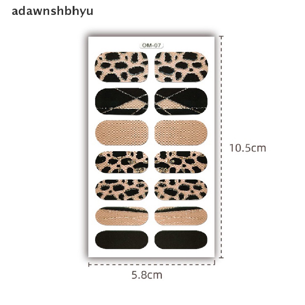 Miếng Dán Trang Trí Móng Tay Tự Dính Tiện Dụng