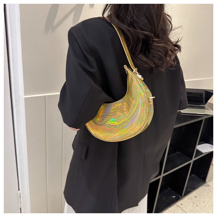 Túi Xách JASMIN NOIR Họa Tiết Da Cá Sấu Thời Trang Dành Cho Nữ