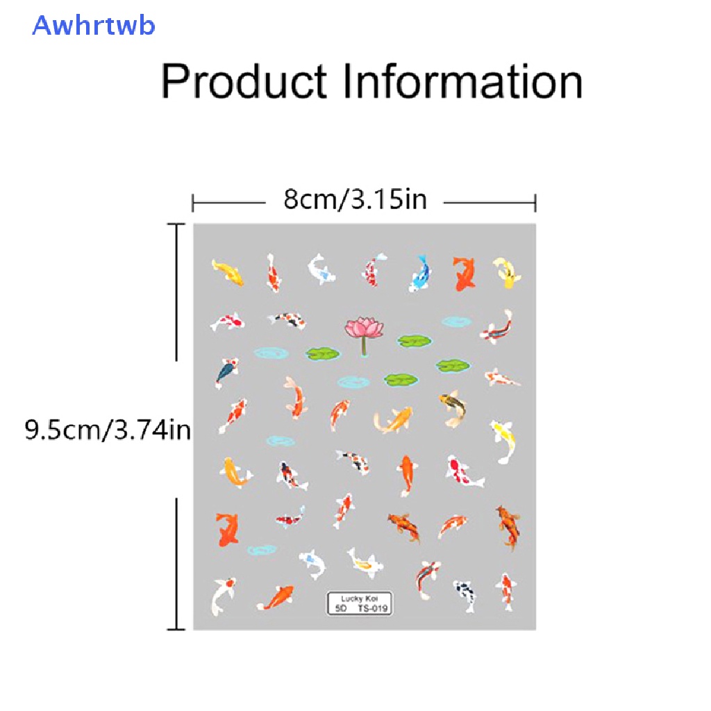 1 Tờ Nhãn Dán Trang Trí Móng Tay Họa Tiết Hoa Phong Cách Bohemia Mới