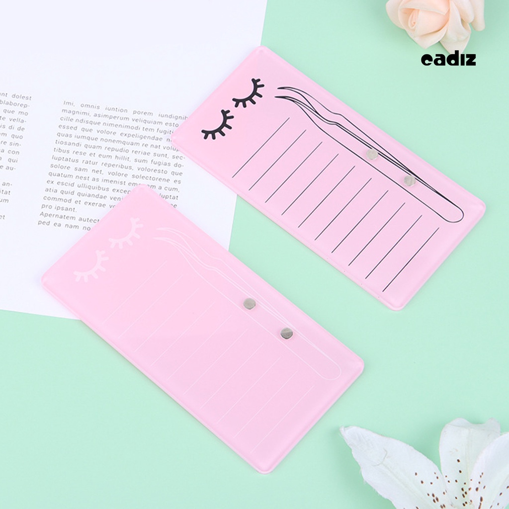 Bảng Đựng Lông Mi Giả Trong Suốt Chống Rơi Kèm Nhíp Trưng Bày