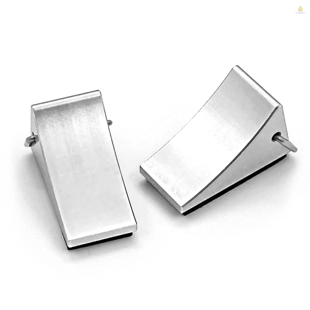 Set 2 Bánh Xe Hợp Kim Nhôm Cho Xe Hơi Điều Khiển Từ Xa 1 / 14 1 / 12 1 / 10