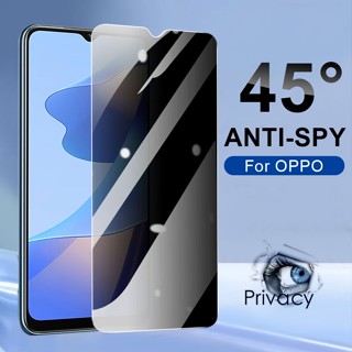 Ốp điện thoại kính cường lực chống nhìn trộm cho OPPO Reno 1312 11 F 8 8T 7 6 6Z 5 4 3 2 2f F5 F7 F9 F11 A60 A15 A16K A17K A31 A32 A33 A53 A18 A38 A58 A57 A78 A98 A5 A9 A3s A54 A55 A72 A74 A77s A83 A92 A91 A94 A95 A96