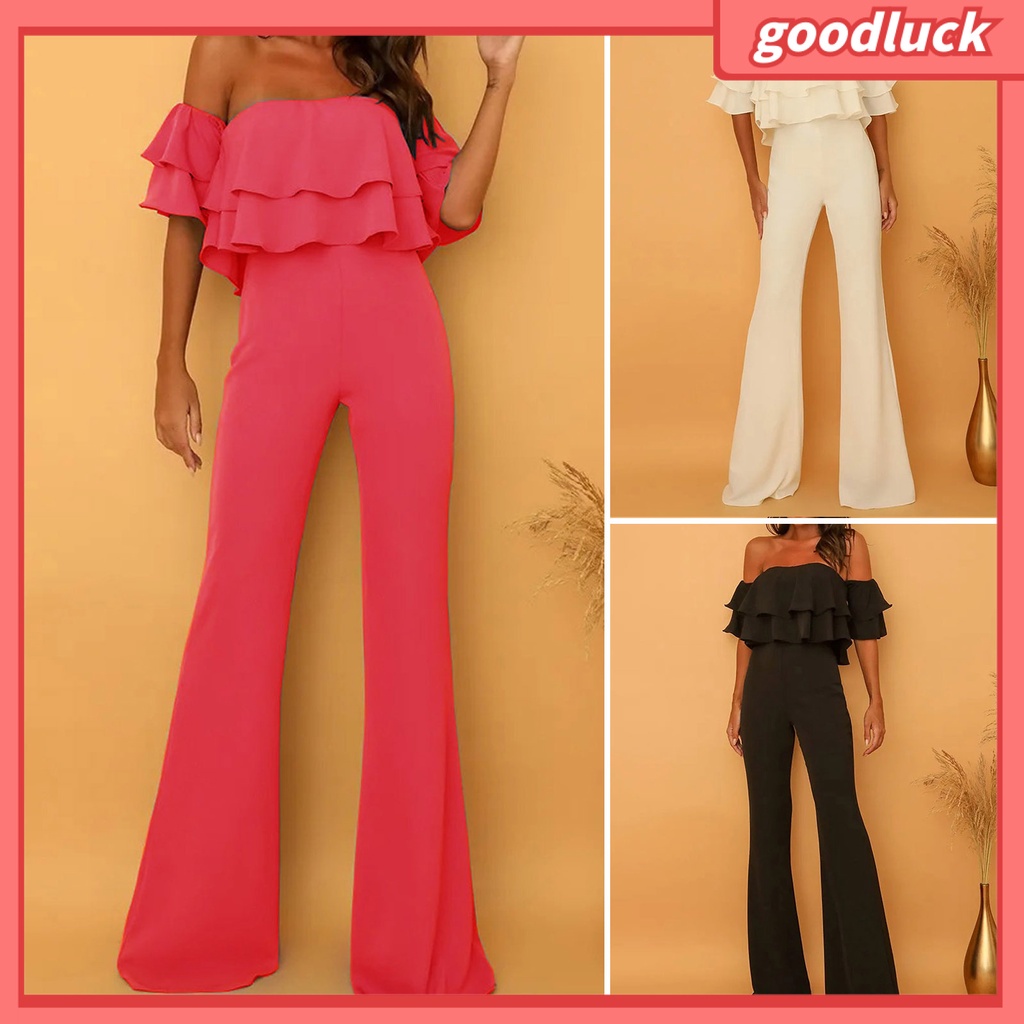 [GUC] Áo Liền Quần Dáng Ôm Màu Trơn Mềm Mại Có Khóa Kéo Phía Sau Dễ Mặc Hai Lớp Cho Nữ