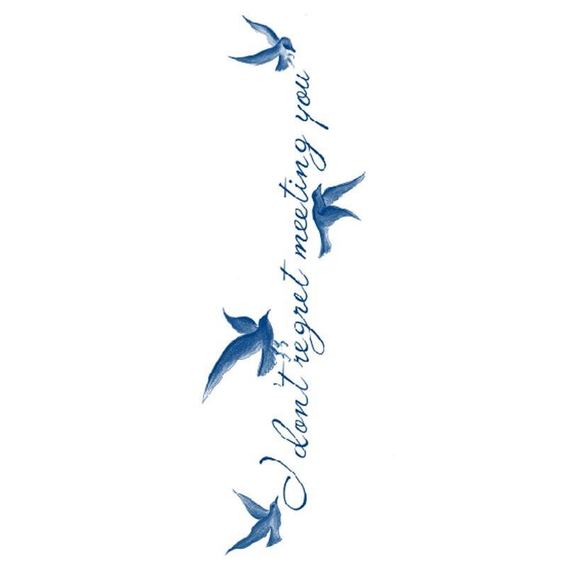 Hình Xăm Dán Tạm Thời Chống Thấm Nước Bền Màu Đến 15 Ngày