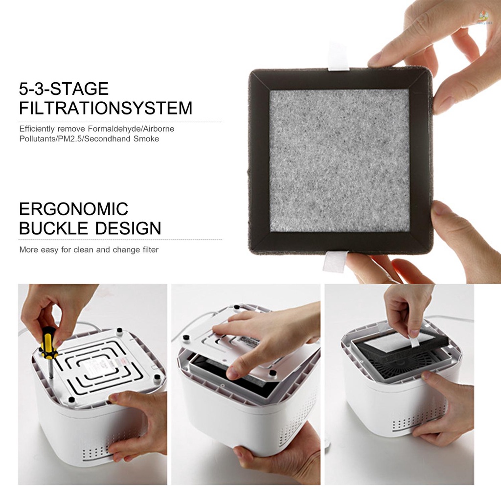 Máy Lọc Không Khí 4 Trong 1 Khử Mùi Hôi Tiện Dụng
