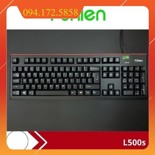Giá siêu rẻ Bàn phím máy tính chơi game, Bàn phím văn phòng Fuhlen L500s - Chính hãng bảo hành 2 năm