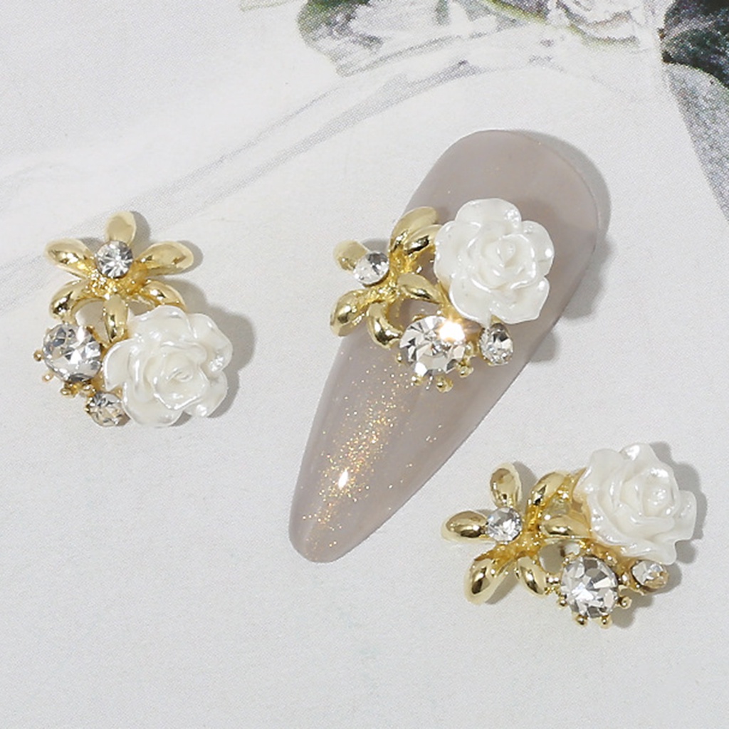 Bộ 10 Miếng Dán Móng Tay Lấp Lánh DIY