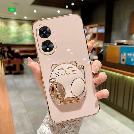 Ốp lưng Oppo Reno8 T 5g Reno 8T Ốp Điện Thoại Hình Mèo May Mắn 3d Cho Oppo Reno8 T 5g Reno 8T Gongxi Facai
